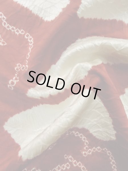 画像11: L1202C  小紋 女性用着物  シルク(正絹)   白, 花 【中古】 【USED】 【リサイクル】 ★★☆☆☆ (11)