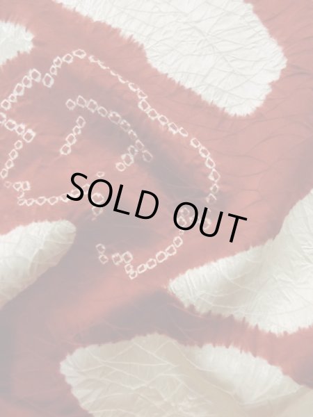 画像12: L1202C  小紋 女性用着物  シルク(正絹)   白, 花 【中古】 【USED】 【リサイクル】 ★★☆☆☆ (12)