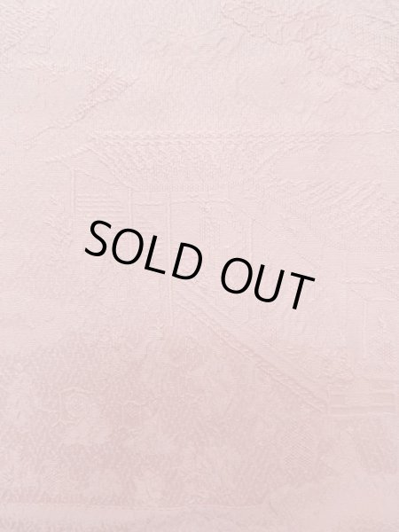 画像6: L1213A Mint  色無地 女性用着物  シルク(正絹)  淡い 桃色,  【中古】 【USED】 【リサイクル】 ★★★★★ (6)