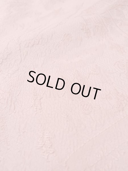 画像9: L1213A Mint  色無地 女性用着物  シルク(正絹)  淡い 桃色,  【中古】 【USED】 【リサイクル】 ★★★★★ (9)