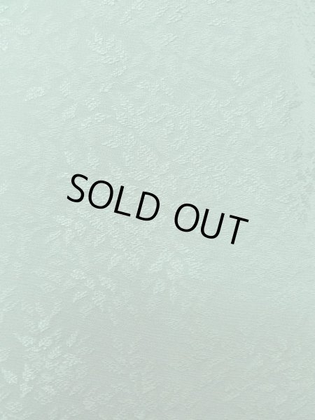 画像6: L1213B Mint  色無地 女性用着物  シルク(正絹)  淡い 緑色,  【中古】 【USED】 【リサイクル】 ★★★★★ (6)