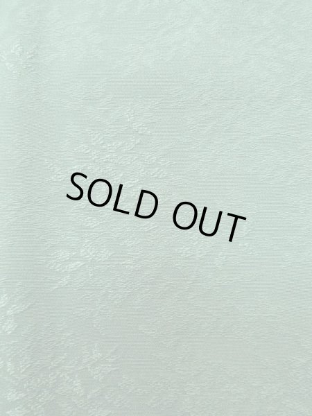 画像7: L1213B Mint  色無地 女性用着物  シルク(正絹)  淡い 緑色,  【中古】 【USED】 【リサイクル】 ★★★★★ (7)