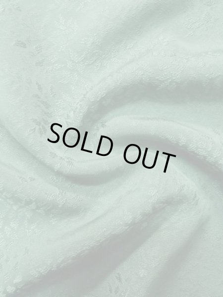 画像12: L1213B Mint  色無地 女性用着物  シルク(正絹)  淡い 緑色,  【中古】 【USED】 【リサイクル】 ★★★★★ (12)