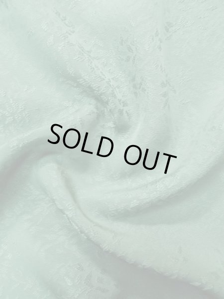 画像13: L1213B Mint  色無地 女性用着物  シルク(正絹)  淡い 緑色,  【中古】 【USED】 【リサイクル】 ★★★★★ (13)