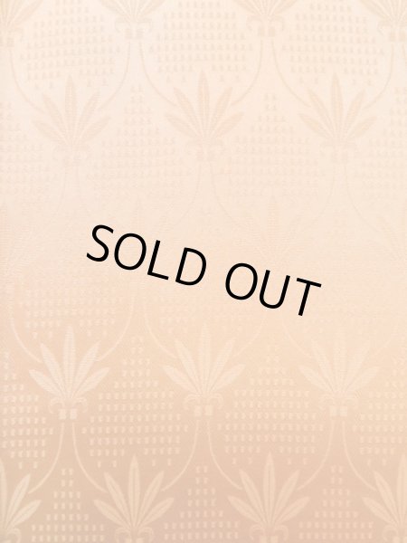 画像6: L1213E Mint  色無地 女性用着物  シルク（正絹） 淡い 薄い 橙色, ぼかし 【中古】 【USED】 【リサイクル】 ★★★★★ (6)