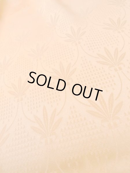 画像7: L1213E Mint  色無地 女性用着物  シルク（正絹） 淡い 薄い 橙色, ぼかし 【中古】 【USED】 【リサイクル】 ★★★★★ (7)