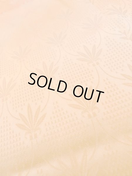 画像8: L1213E Mint  色無地 女性用着物  シルク（正絹） 淡い 薄い 橙色, ぼかし 【中古】 【USED】 【リサイクル】 ★★★★★ (8)