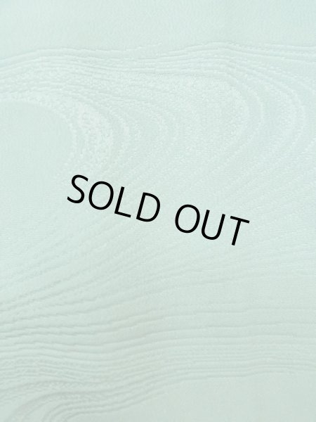 画像7: L1213F  色無地 女性用着物  シルク(正絹)  淡い 緑色,  【中古】 【USED】 【リサイクル】 ★★☆☆☆ (7)