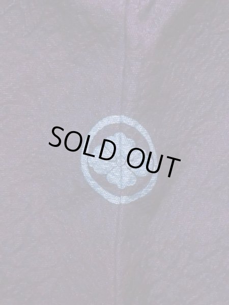 画像3: L1213H  色無地 女性用着物  シルク(正絹)  深い 紫色,  【中古】 【USED】 【リサイクル】 ★★☆☆☆ (3)