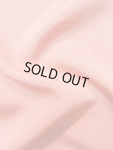 画像10: L1213M  色無地 女性用着物  シルク(正絹)  淡い 珊瑚色,  【中古】 【USED】 【リサイクル】 ★★★★★ (10)