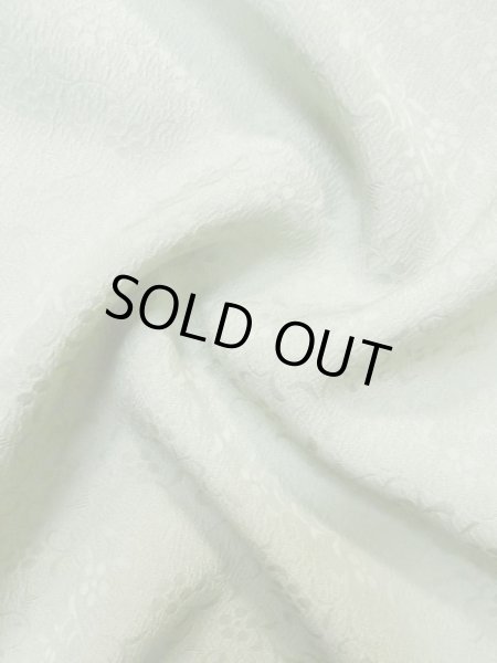 画像12: L1213Q  色無地 女性用着物  シルク(正絹)  淡い 緑色,  【中古】 【USED】 【リサイクル】 ★★★★☆ (12)