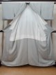 画像2: L1213S Mint  留袖 女性用着物  シルク（正絹） 淡い 薄い 灰色,  【中古】 【USED】 【リサイクル】 ★★★★☆ (2)
