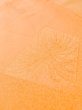 画像9: L1213U  小紋 女性用着物  シルク（正絹）  淡い 橙色, 抽象的模様 【中古】 【USED】 【リサイクル】 ★★★★☆ (9)