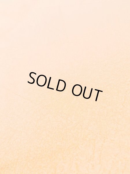 画像10: L1213U  小紋 女性用着物  シルク(正絹)  淡い 橙色, 抽象的模様 【中古】 【USED】 【リサイクル】 ★★★★☆ (10)