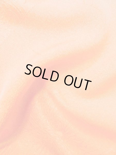 画像12: L1213U  小紋 女性用着物  シルク(正絹)  淡い 橙色, 抽象的模様 【中古】 【USED】 【リサイクル】 ★★★★☆ (12)