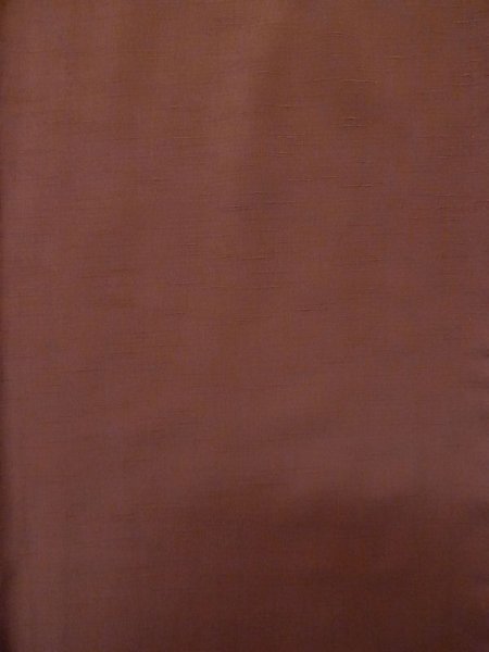 画像4: L1213X  色無地 女性用着物  化繊   茶色,  【中古】 【USED】 【リサイクル】 ★☆☆☆☆ (4)