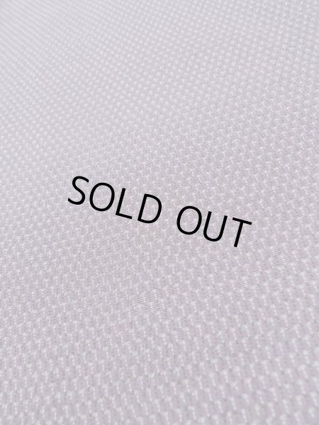 画像7: L1213Y  織 女性用着物  シルク(正絹)   紫色, 抽象的模様 【中古】 【USED】 【リサイクル】 ★★☆☆☆ (7)