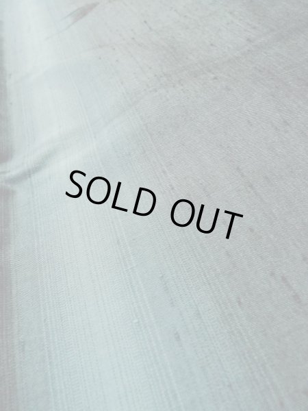 画像8: L1220H Mint  単衣 女性用着物  シルク(正絹)  淡い 青, ぼかし 【中古】 【USED】 【リサイクル】 ★★★★☆ (8)