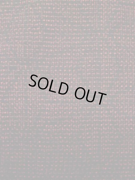 画像6: L1220J Mint  単衣 女性用着物  シルク(正絹)   黒, 麻の葉 【中古】 【USED】 【リサイクル】 ★★★★☆ (6)