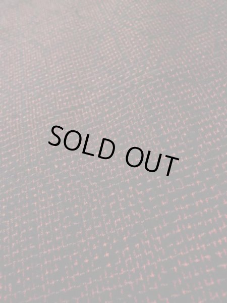 画像9: L1220J Mint  単衣 女性用着物  シルク(正絹)   黒, 麻の葉 【中古】 【USED】 【リサイクル】 ★★★★☆ (9)