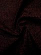 画像10: L1220J Mint  単衣 女性用着物  シルク（正絹）   黒, 麻の葉 【中古】 【USED】 【リサイクル】 ★★★★☆ (10)