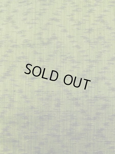 画像6: L1220L Mint  単衣 女性用着物  シルク(正絹)  淡い 緑色, 紗綾形文 【中古】 【USED】 【リサイクル】 ★★★★☆ (6)