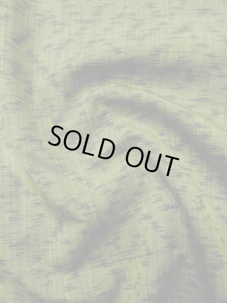 画像9: L1220L Mint  単衣 女性用着物  シルク(正絹)  淡い 緑色, 紗綾形文 【中古】 【USED】 【リサイクル】 ★★★★☆ (9)