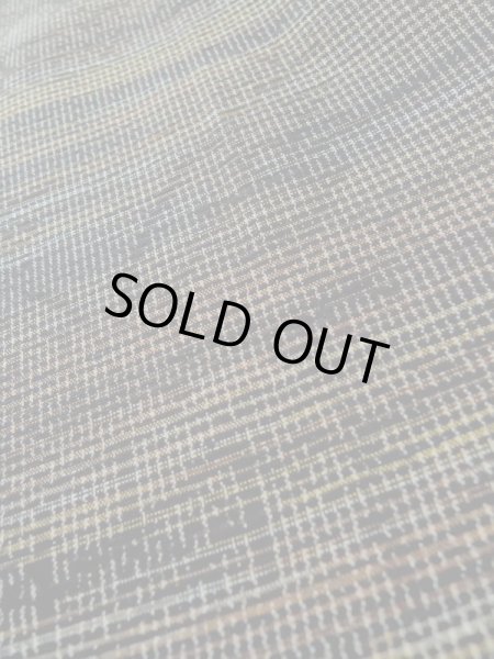 画像9: L1220R  単衣 女性用着物  シルク(正絹)  深い 灰色, 雲 深い【中古】 【USED】 【リサイクル】 ★★★☆☆ (9)