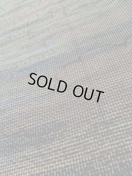 画像10: L1220R  単衣 女性用着物  シルク(正絹)  深い 灰色, 雲 深い【中古】 【USED】 【リサイクル】 ★★★☆☆ (10)