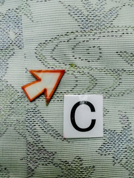 画像16: L1220S  単衣 女性用着物 竹垣柄 シルク(正絹) 淡い 薄い 黄緑色, 花 【中古】 【USED】 【リサイクル】 ★★☆☆☆ (16)