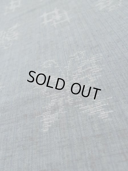 画像8: L1220U Mint  単衣 女性用着物  シルク(正絹) 淡い 深い 青, 蝶々 【中古】 【USED】 【リサイクル】 ★★★★☆ (8)