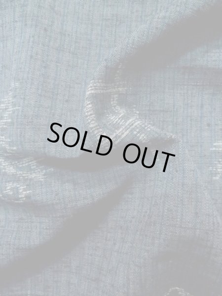 画像11: L1220U Mint  単衣 女性用着物  シルク(正絹) 淡い 深い 青, 蝶々 【中古】 【USED】 【リサイクル】 ★★★★☆ (11)