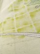 画像10: L1220V Mint  単衣 女性用着物  ウール 淡い 薄い 黄色, 蝶々 【中古】 【USED】 【リサイクル】 ★★★★☆ (10)