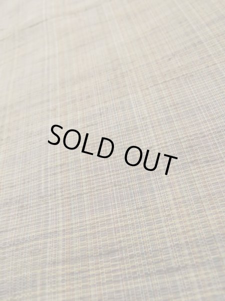 画像7: L1221B  紬 女性用着物  シルク(正絹)  淡い 茶色,  淡い【中古】 【USED】 【リサイクル】 ★★★☆☆ (7)