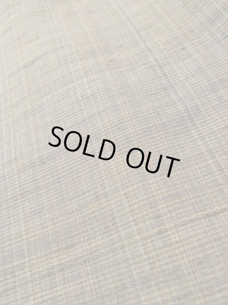 画像8: L1221B  紬 女性用着物  シルク(正絹)  淡い 茶色,  淡い【中古】 【USED】 【リサイクル】 ★★★☆☆ (8)