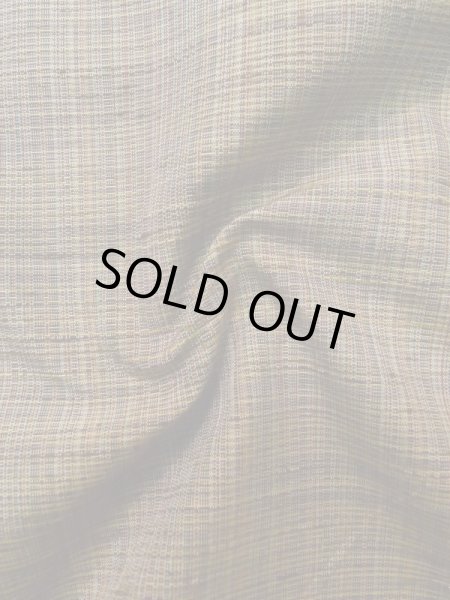 画像9: L1221B  紬 女性用着物  シルク(正絹)  淡い 茶色,  淡い【中古】 【USED】 【リサイクル】 ★★★☆☆ (9)