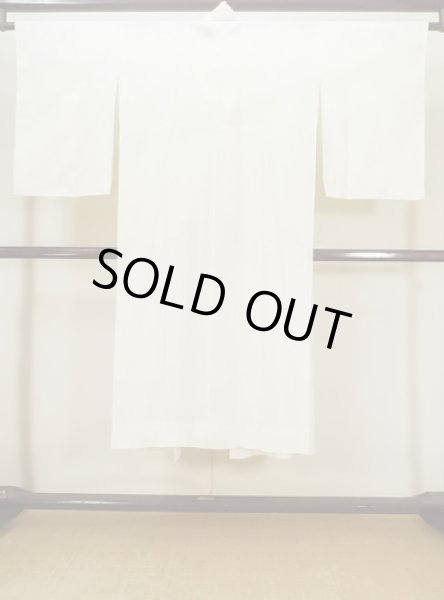 画像2: M0110Q  襦袢 女性用着物  シルク(正絹)   白,  【中古】 【USED】 【リサイクル】 ★★☆☆☆ (2)