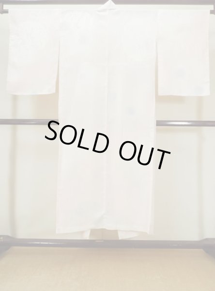 画像2: M0110U  襦袢 女性用着物  化繊 淡い 薄い 桃色, ぼかし 【中古】 【USED】 【リサイクル】 ★★☆☆☆ (2)