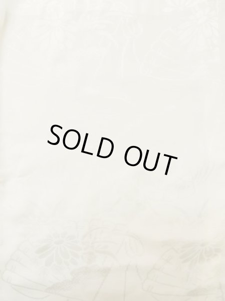 画像3: M0111D  襦袢 女性用着物  シルク(正絹)   白,  【中古】 【USED】 【リサイクル】 ★★☆☆☆ (3)