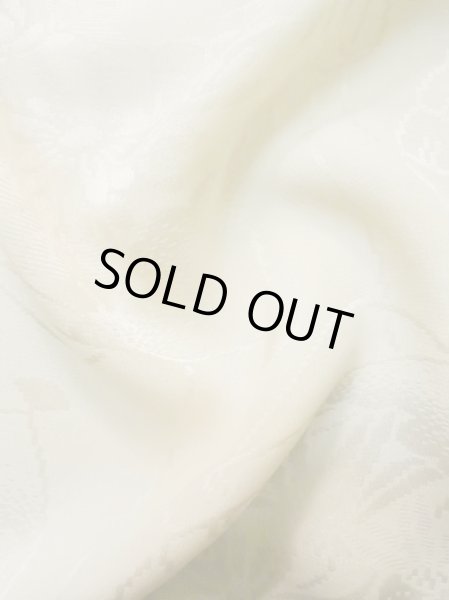 画像9: M0111D  襦袢 女性用着物  シルク(正絹)   白,  【中古】 【USED】 【リサイクル】 ★★☆☆☆ (9)