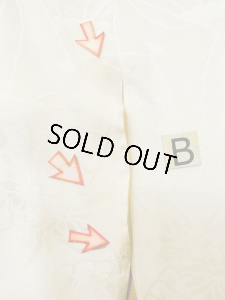 画像13: M0111D  襦袢 女性用着物  シルク(正絹)   白,  【中古】 【USED】 【リサイクル】 ★★☆☆☆ (13)