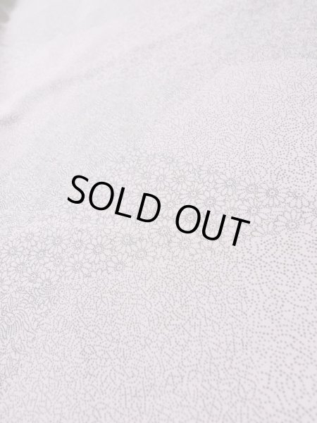 画像8: M0131E Mint  小紋 女性用着物  シルク（正絹）  淡い 藤色, 花 淡い【中古】 【USED】 【リサイクル】 ★★★★☆ (8)