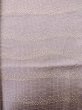 画像4: M0131M  小紋 女性用着物  シルク（正絹）  光沢のある 藤色, 花 【中古】 【USED】 【リサイクル】 ★★☆☆☆ (4)