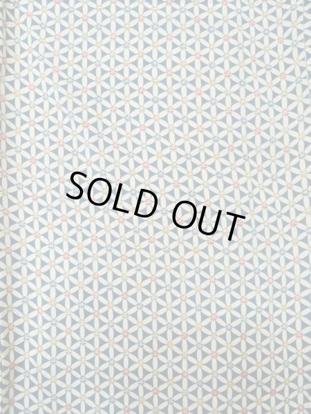 画像3: M0131O  小紋 女性用着物  シルク（正絹）   白, 七宝 【中古】 【USED】 【リサイクル】 ★☆☆☆☆ (3)