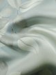 画像11: M0131P  小紋 女性用着物  シルク（正絹）  淡い 水色, 葉 【中古】 【USED】 【リサイクル】 ★★☆☆☆ (11)