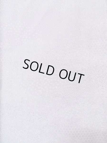 画像4: M0131Q Mint  江戸小紋 女性用着物  シルク(正絹)   藤色, 花 【中古】 【USED】 【リサイクル】 ★★★★☆ (4)