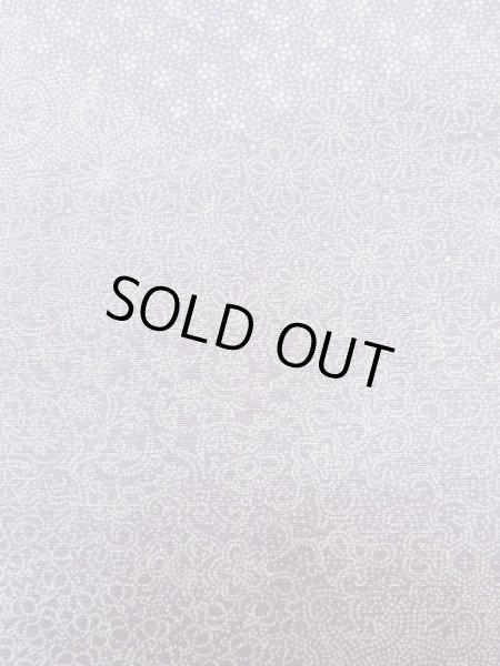 画像6: M0131Q Mint  江戸小紋 女性用着物  シルク(正絹)   藤色, 花 【中古】 【USED】 【リサイクル】 ★★★★☆ (6)