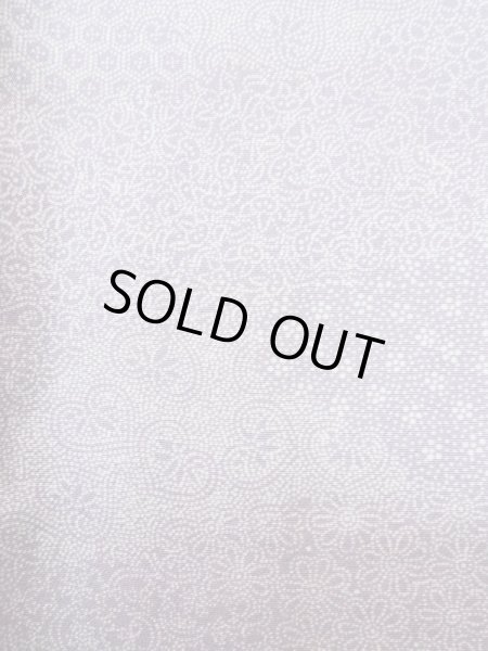 画像7: M0131Q Mint  江戸小紋 女性用着物  シルク(正絹)   藤色, 花 【中古】 【USED】 【リサイクル】 ★★★★☆ (7)