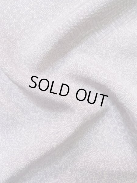 画像11: M0131Q Mint  江戸小紋 女性用着物  シルク(正絹)   藤色, 花 【中古】 【USED】 【リサイクル】 ★★★★☆ (11)