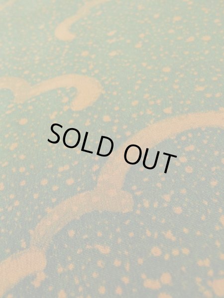 画像10: M0131S Mint  小紋 女性用着物  シルク(正絹)  淡い ベージュ, 小さな点々 【中古】 【USED】 【リサイクル】 ★★★★☆ (10)